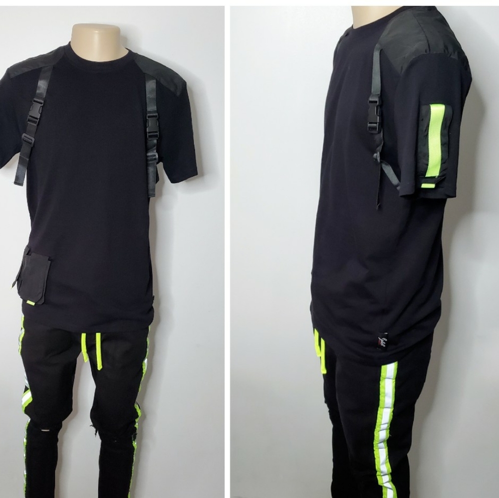 Men Switch Remarkable Black Shirt